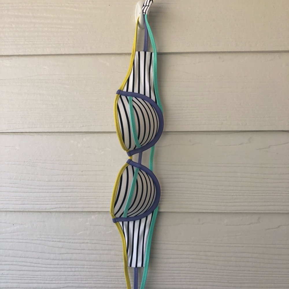 Victoria’s Secret 32A push-up bandeau swim top